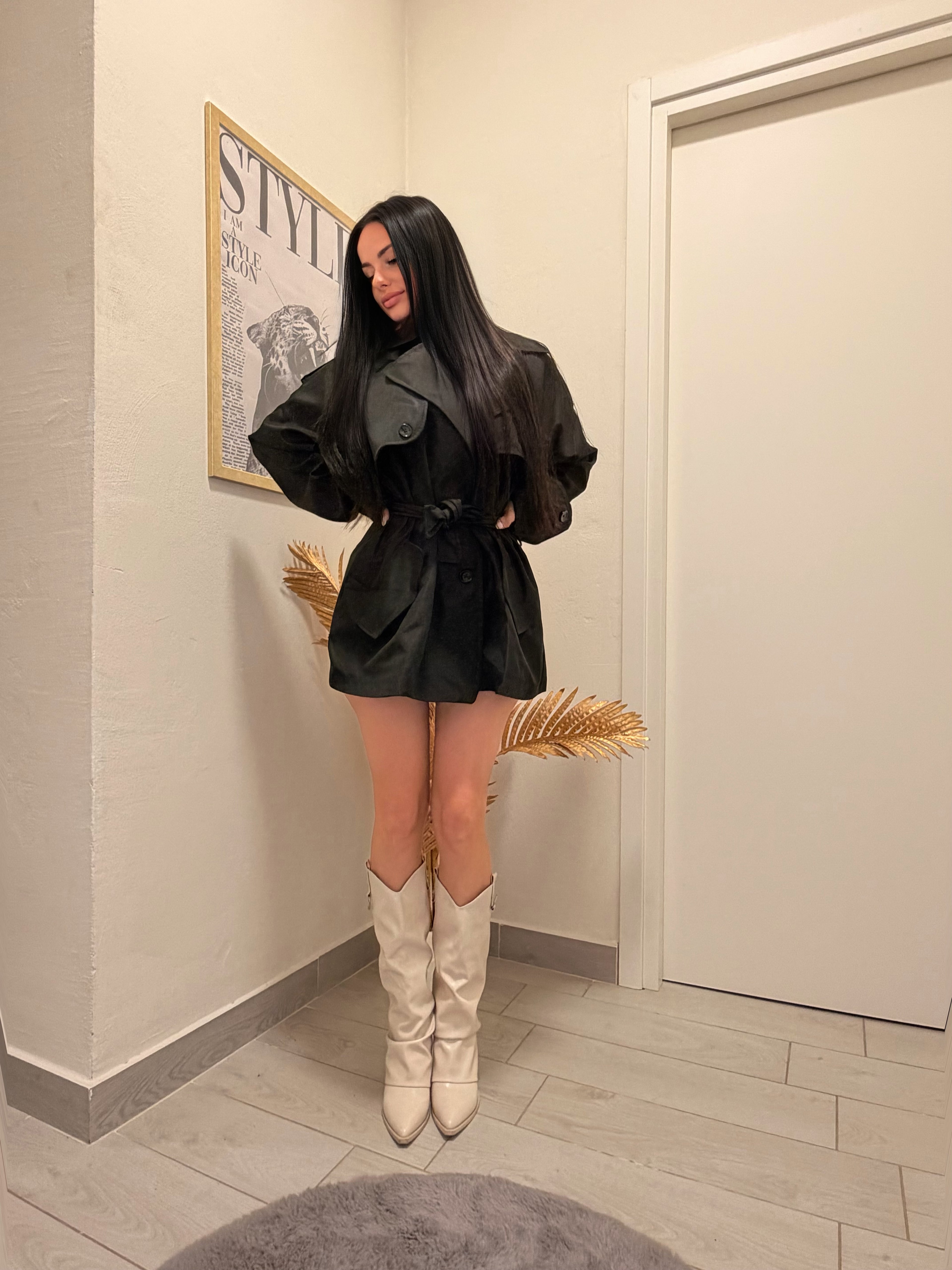 TRENCH DOPPIOPETTO OVERSIZE