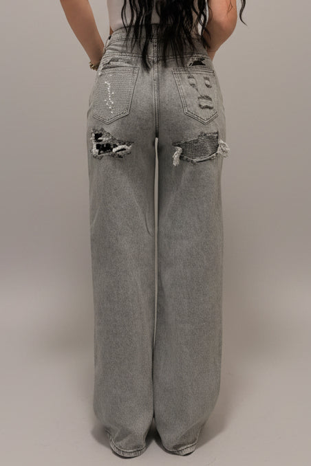 WIDE LEG CRYSTAL